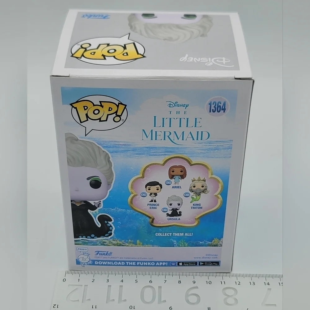Funko Pop Ursula The Little Mermaid 1364 New #1697 - Picture 5 of 8